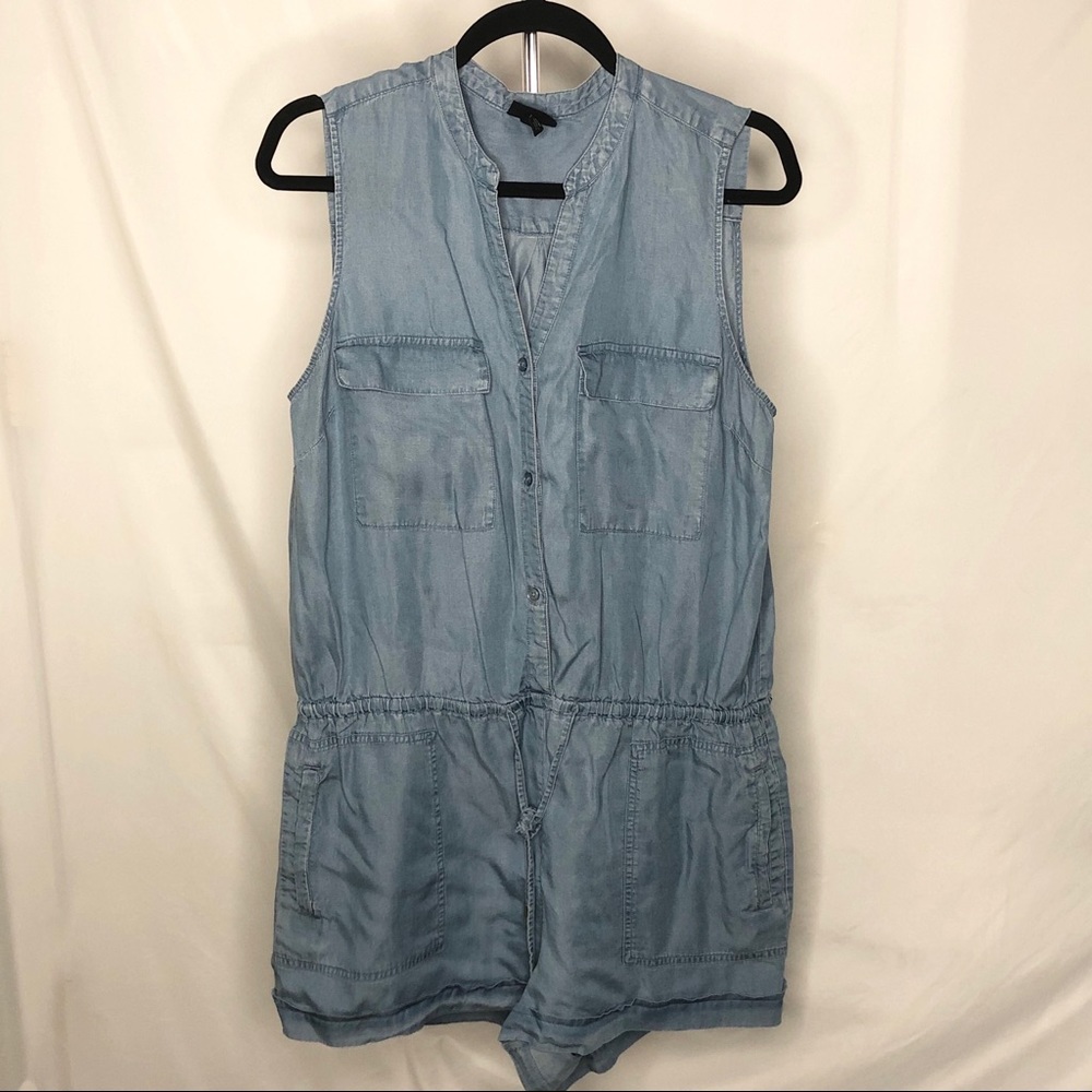 ✨Denim colored romper